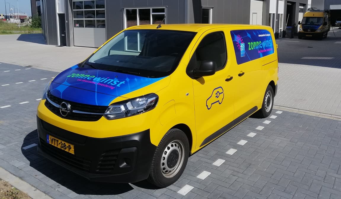 Zonnewinst-Opel-Vivaro