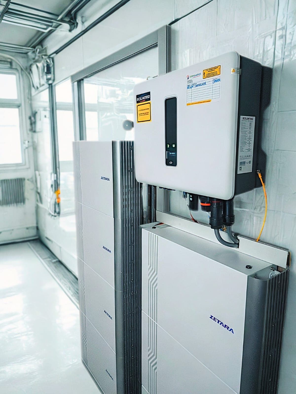 Zetara Solinteg bij garage